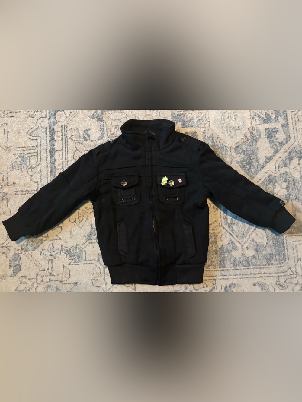 Sportier 1957 Kids Black Jacket Size 4T